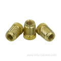 Knurled insert nut with m3 m5 m6 thread